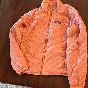 Patagonia Vibrant Orange Quilted Jacket